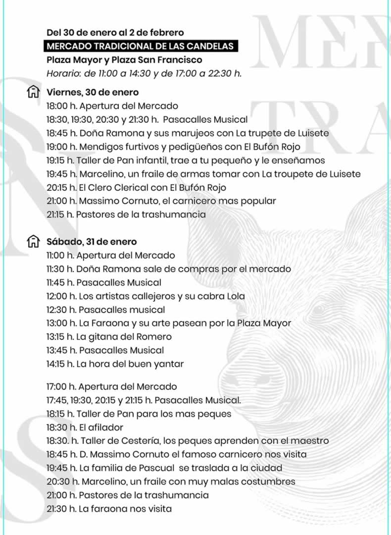 Mercado Tradicional de las Candelas en Palencia 2026