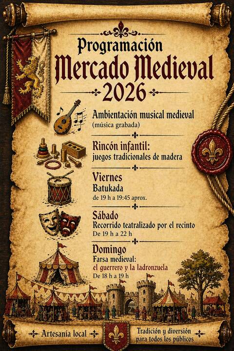 Mercado Medieval de Marchena 2026 (Sevilla)