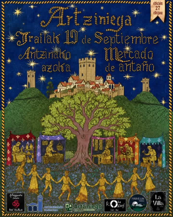Mercado de Antaño de Artziniega (Álava) 2026