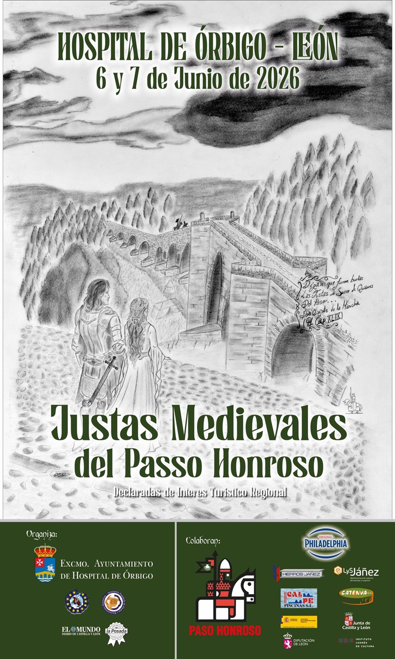 El Mercado Medieval de las Justas del Passo Honroso en Hospital de Órbigo (León) 2026