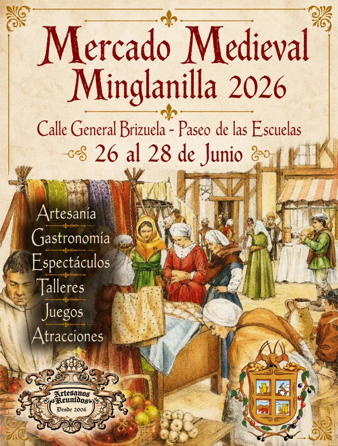 Mercado Medieval de Minglanilla (Cuenca) 2026