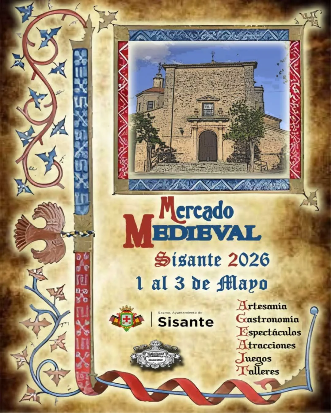 Mercado Medieval de Sisante, Cuenca 01 al 03 de Mayo del 2026