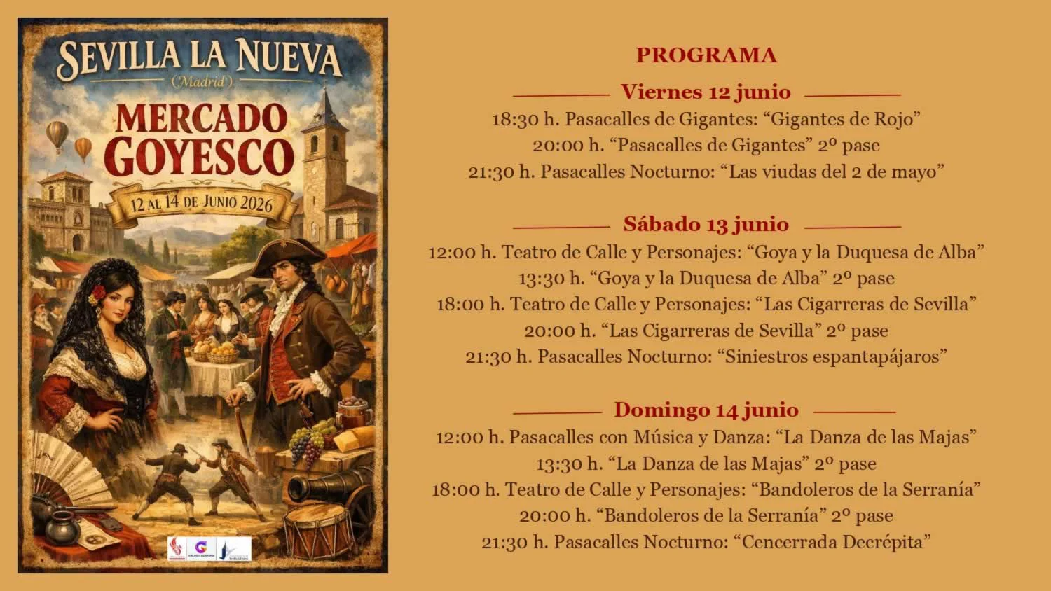 Mercado Goyesco de Sevilla la Nueva (Madrid) 2026