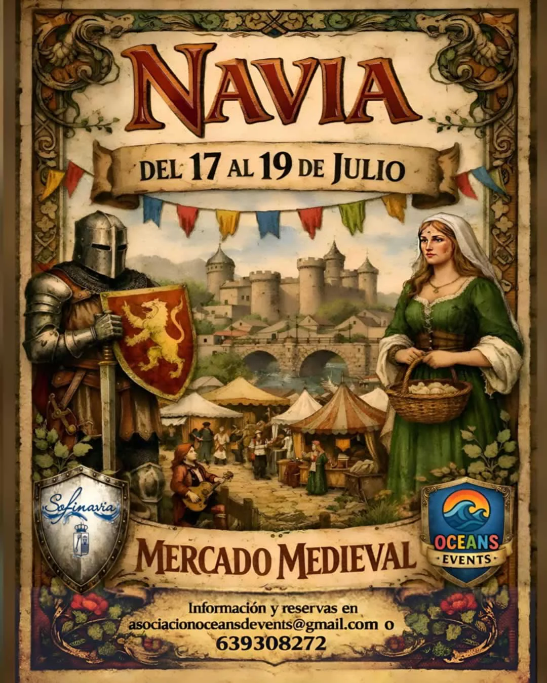 Mercado medieval de Navia (Asturias) 2026