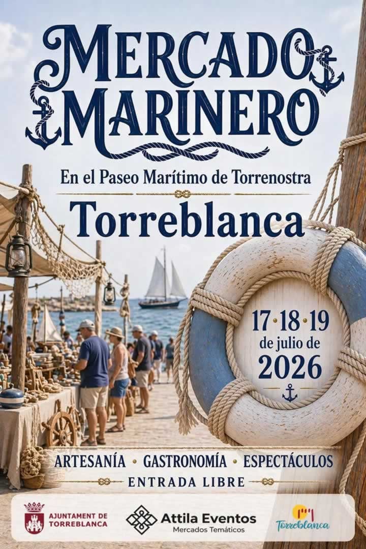 Mercado Marinero de Torreblanca 2026 (Castellón)