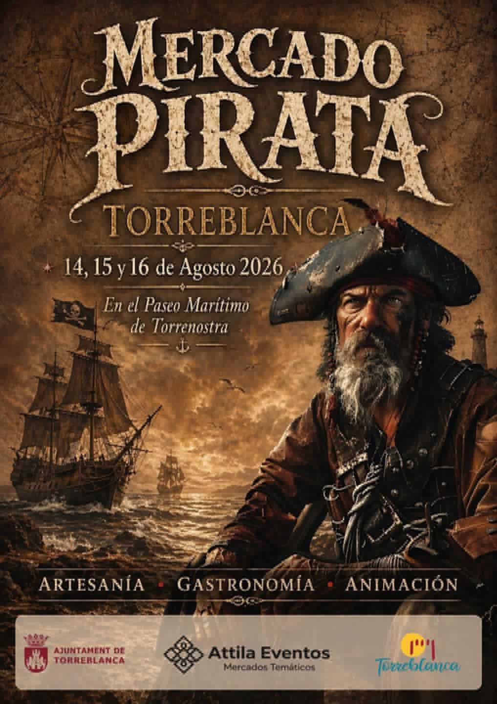 Mercado Pirata de Torreblanca 2026 (Castellón)