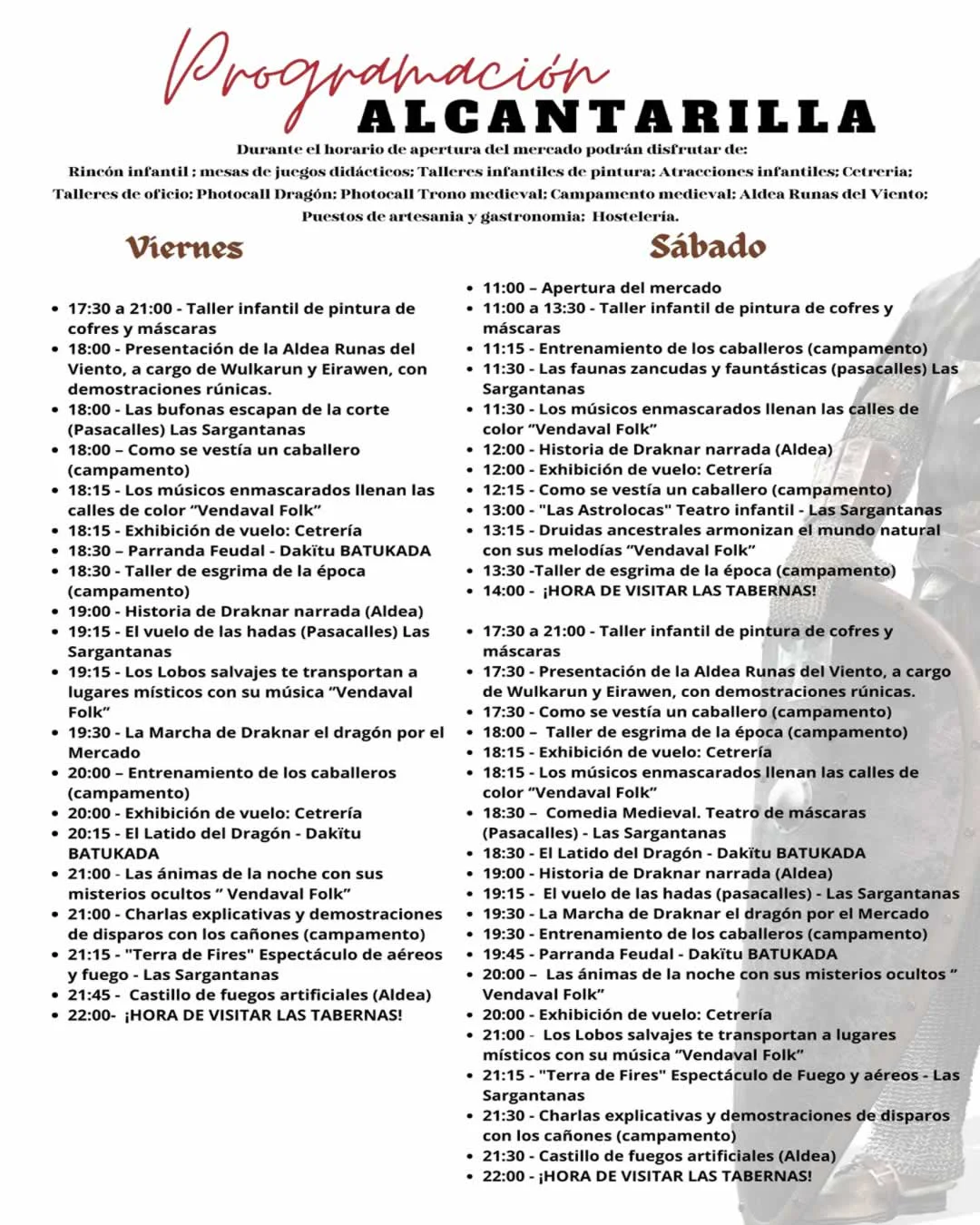 Mercado Medieval de Alcantarilla (Murcia) 2026