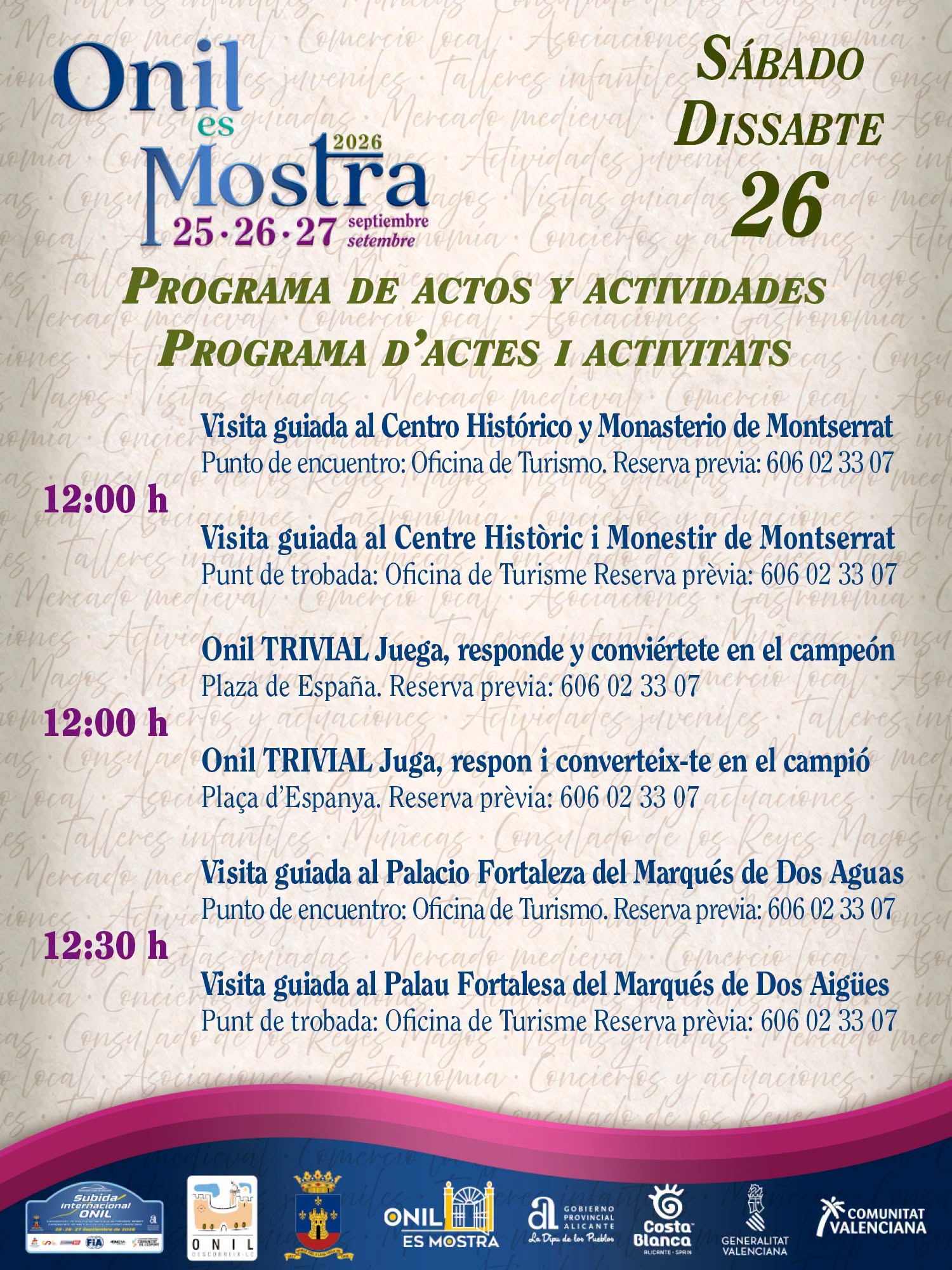 Mercado Medieval de Onil (Alicante)