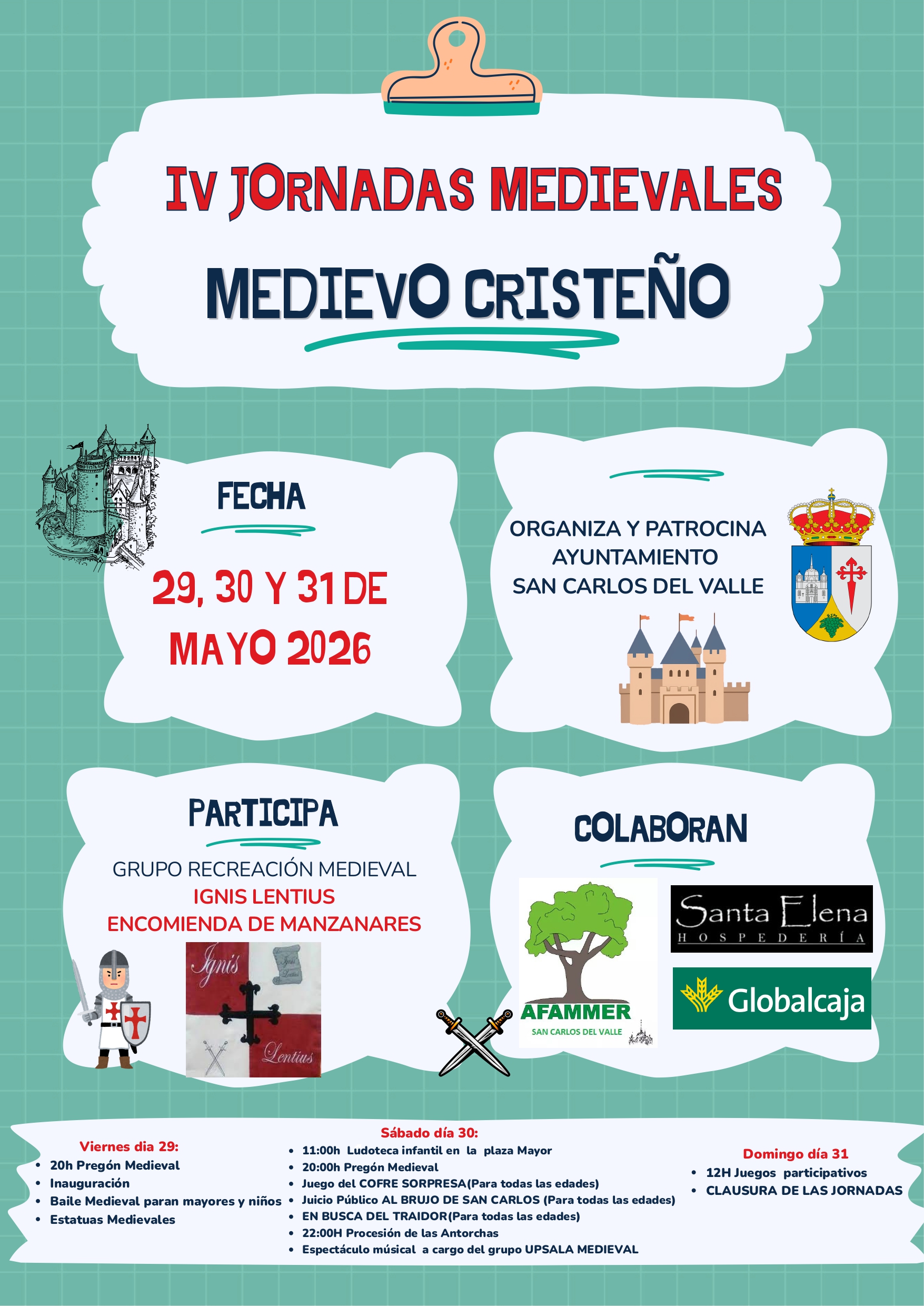 Mercado Medieval en San Carlos del Valle 2026 (Ciudad Real)