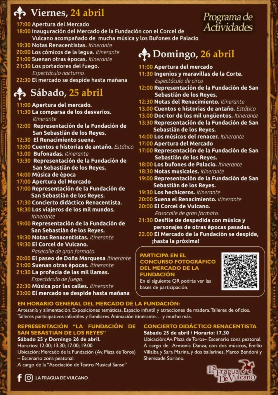 Mercado Renacentista de San Sebastián de los Reyes (Madrid) 2026