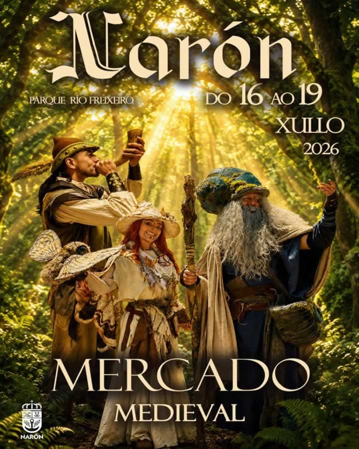 Mercado Medieval en Narón 2026 (La Coruña)