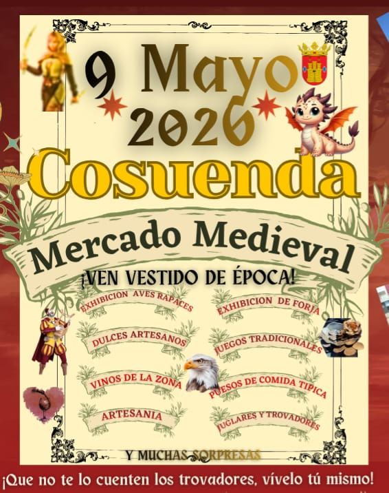 Mercadillo Medieval en Cosuenda (Zaragoza) 2026