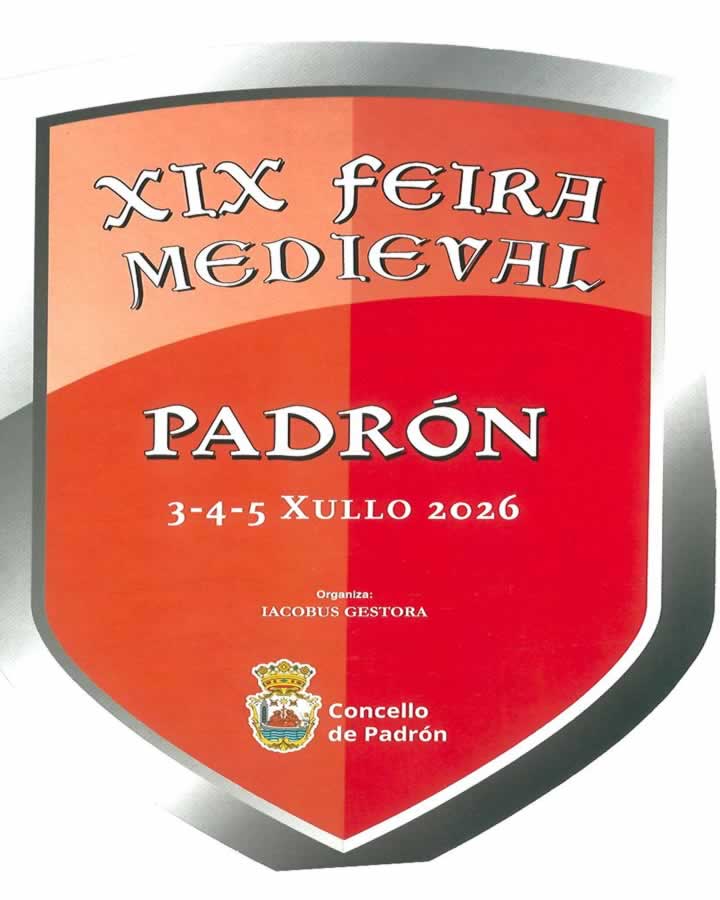 Mercado Medieval en Padrón 2026 (La Coruña)
