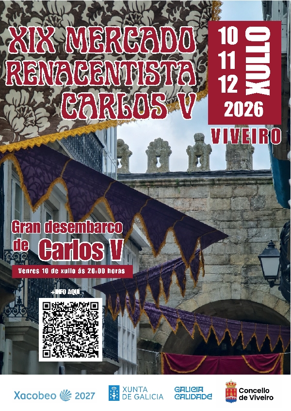 Mercado Renacentista en Viveiro 2026 (Lugo)