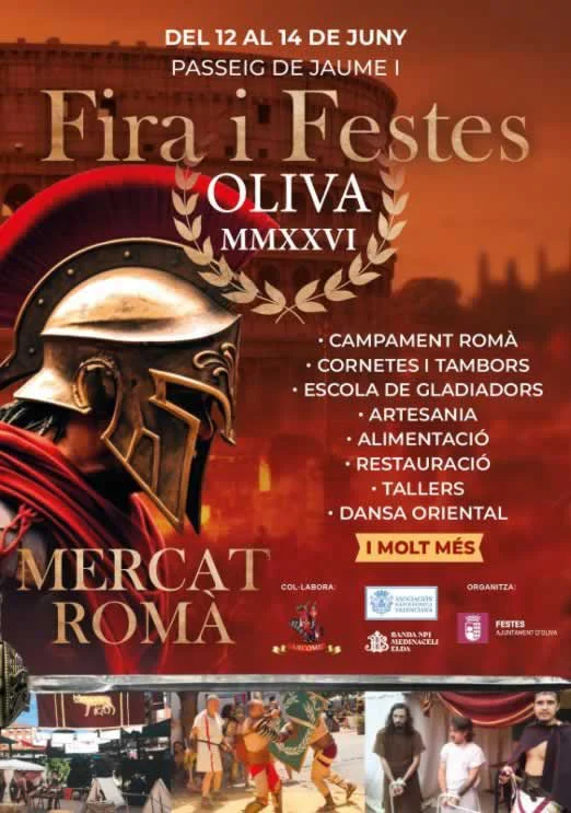 Mercado Romano en Oliva 2026 (Valencia)