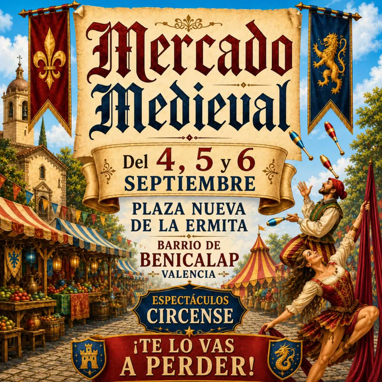 Mercado Medieval de Benicalap 2026 (Valencia)
