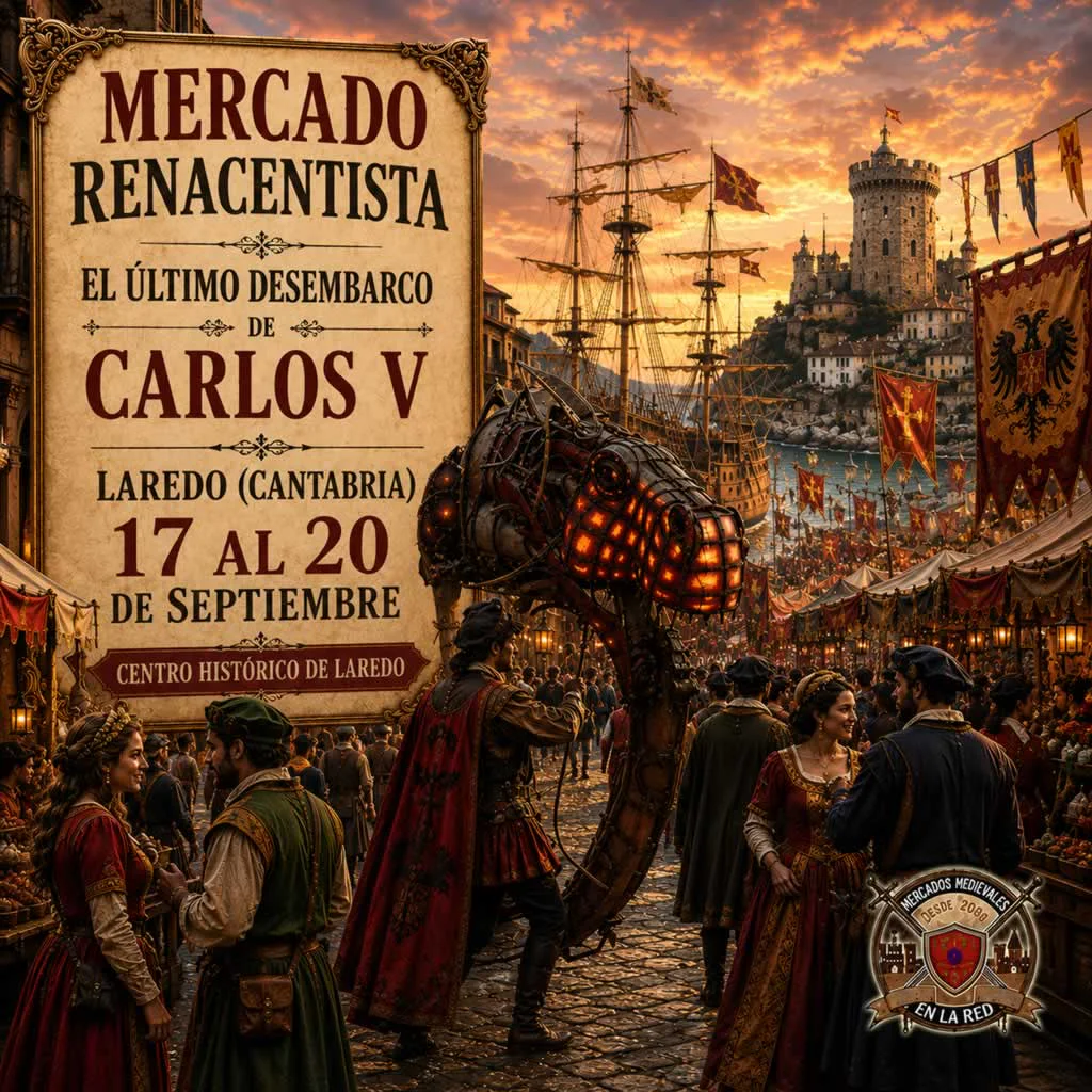 Mercado Renacentista Carlos V de Laredo (Cantabria) 2026