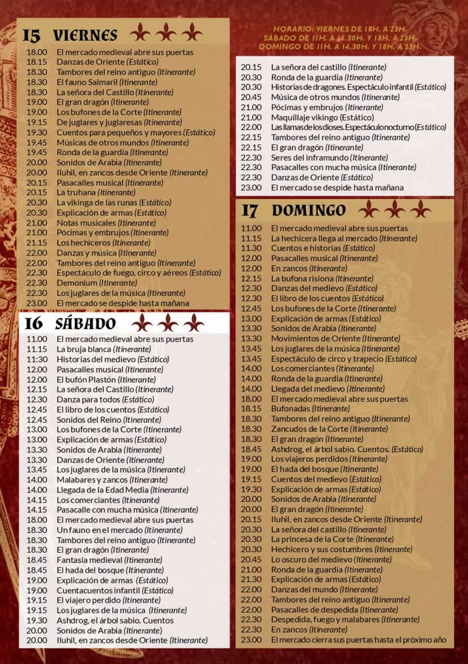 Mercado medieval de Burjassot 2026 (Valencia)