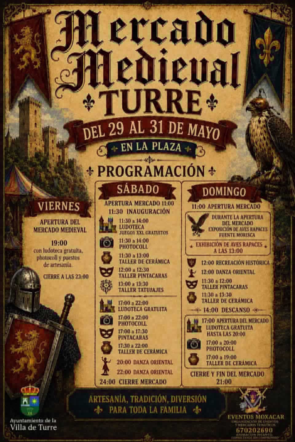 Mercado Medieval de Turre (Almería) 2026