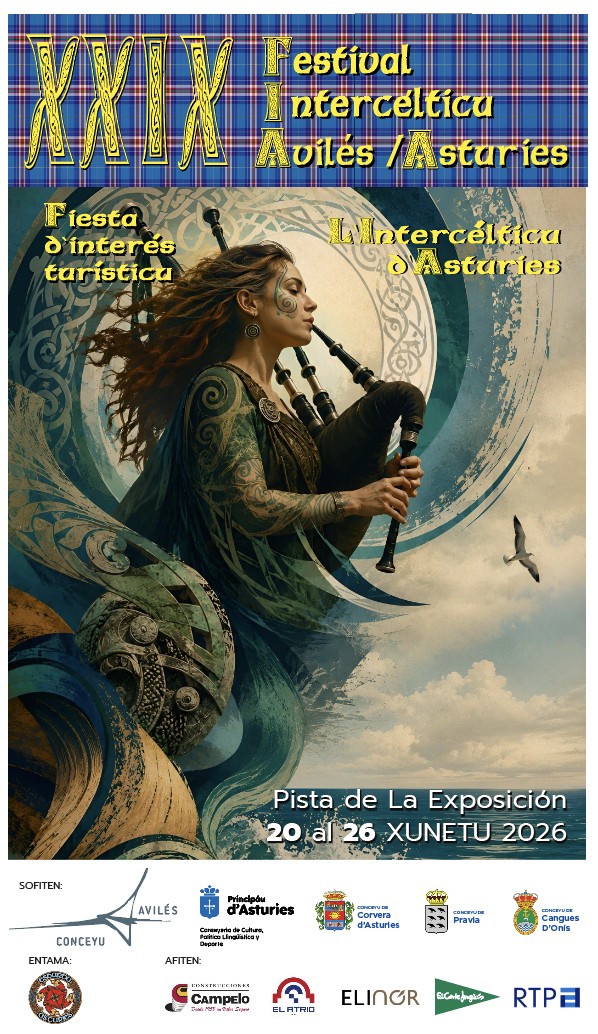 Festival intercéltico de Avilés 2026 (Asturias)