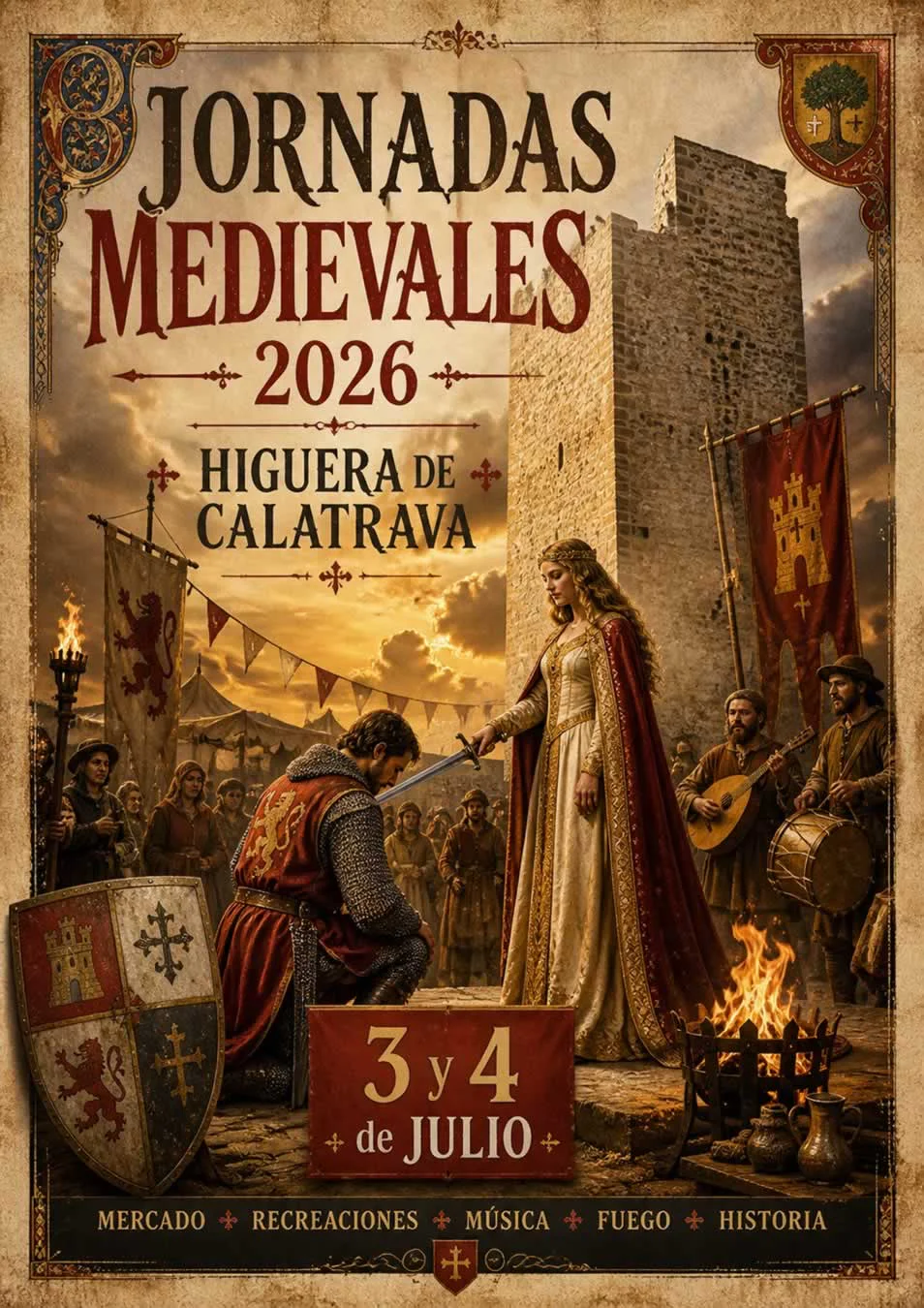 Jornadas medievales de Higuera de Calatrava 2026 (Jaén)