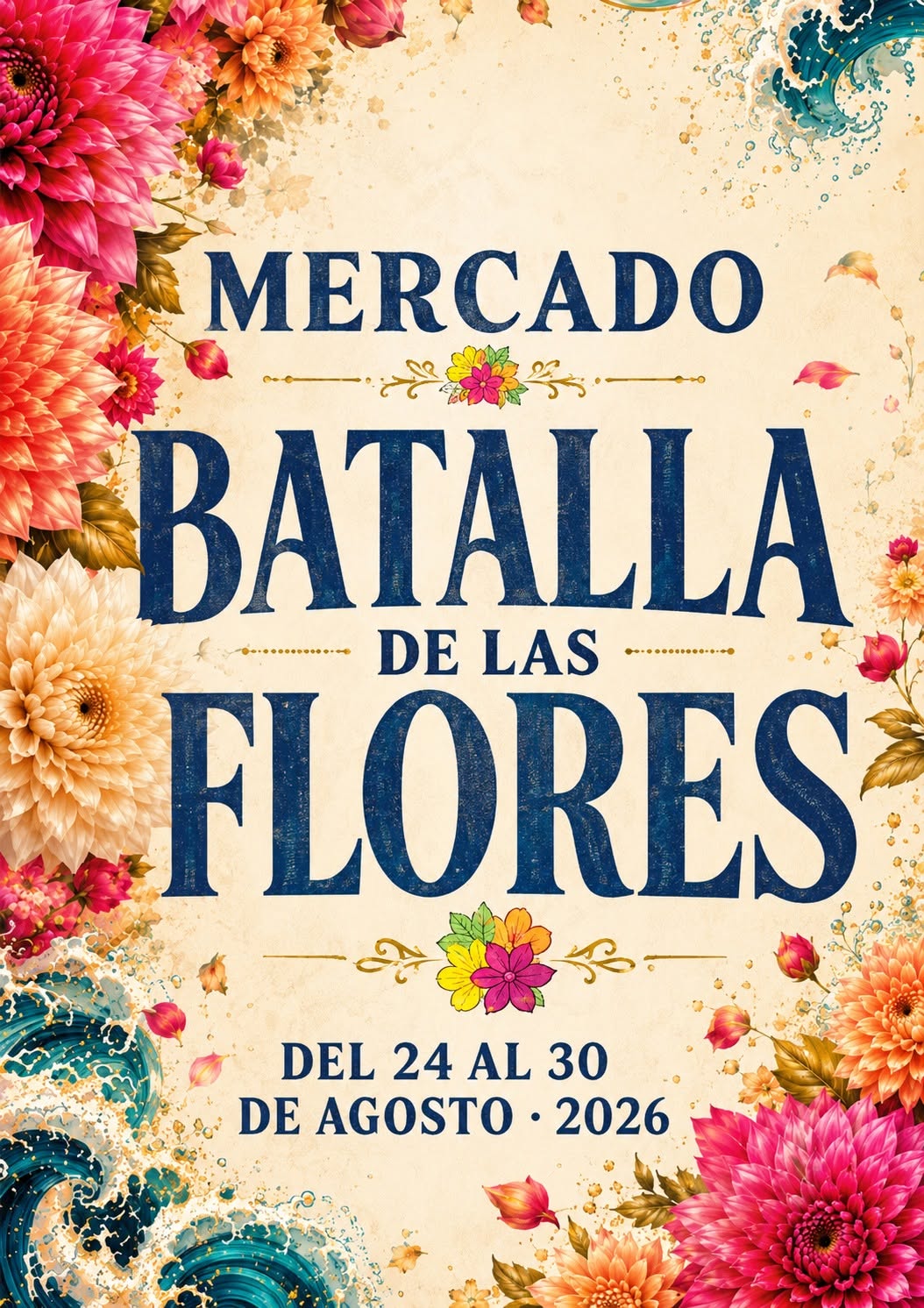 Mercado artesanal de Laredo – Batalla de las flores 2026