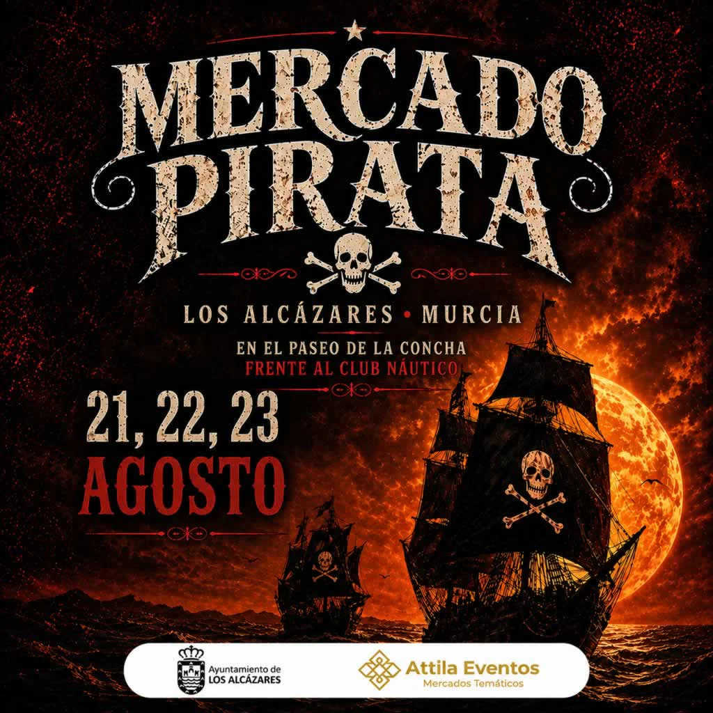 Mercado pirata de Los Alcazares 2026 (Murcia)