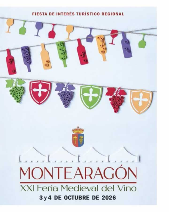 XXI Feria Medieval del Vino de Montearagón 2026