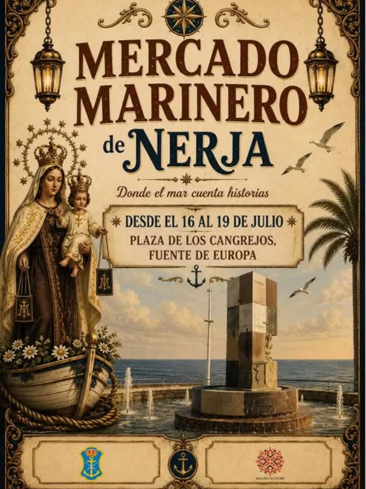 Mercado marinero de Nerja (Málaga) 2026