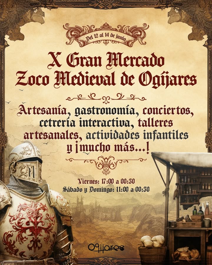 Mercado Medieval de Ogíjares 2026 (Granada)