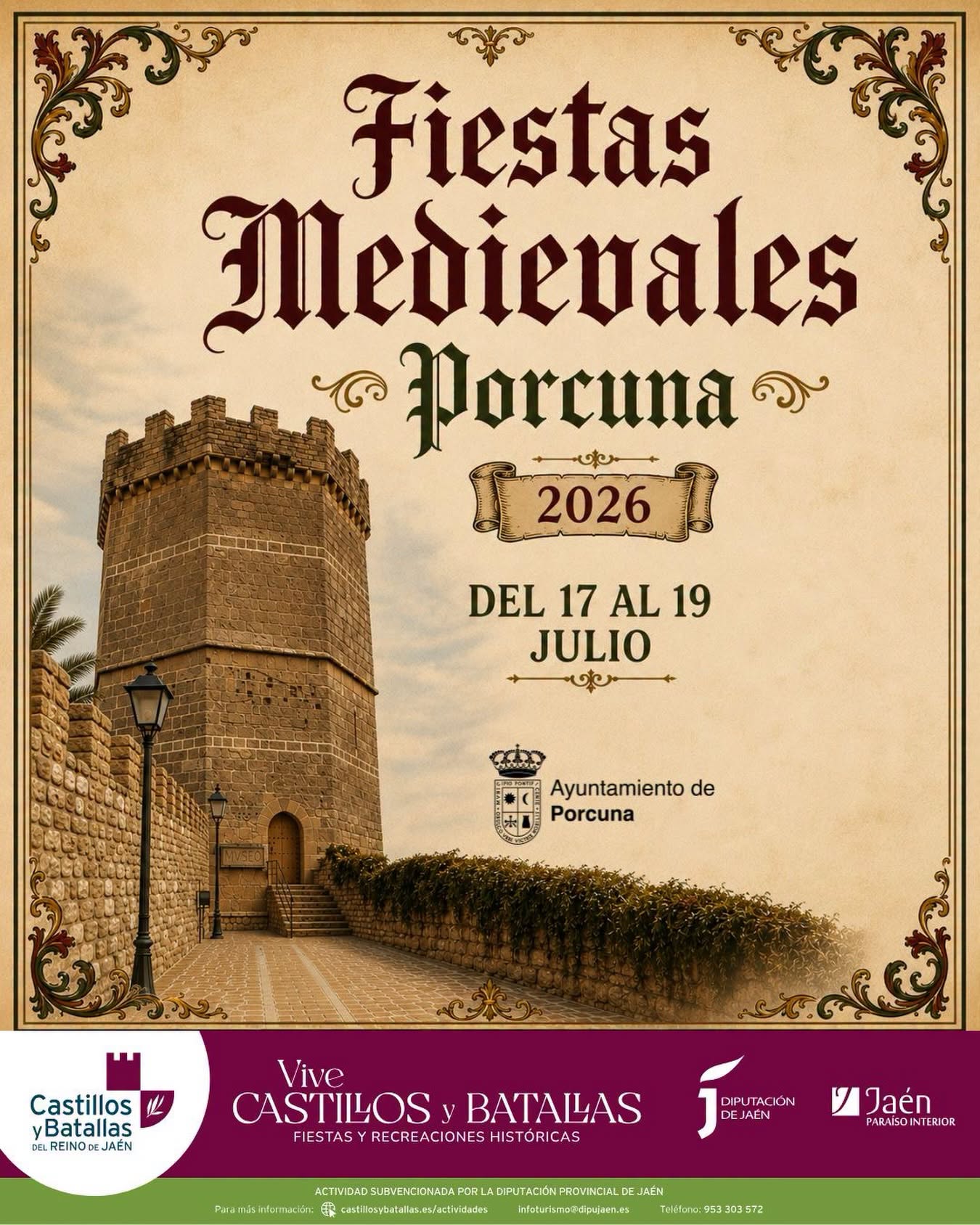 Mercado Medieval de Porcuna (Jaén) 2026