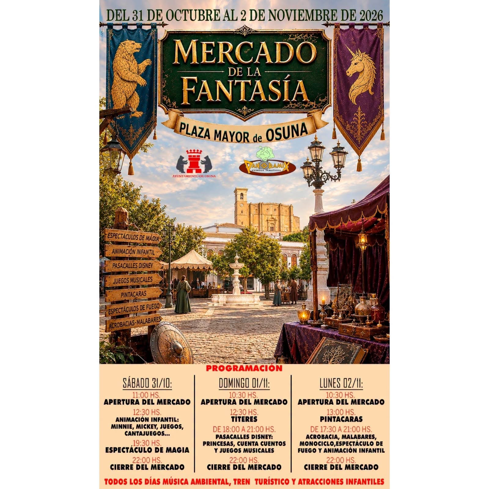 Mercado Artesanal Infantil de Osuna 2026 (Sevilla)