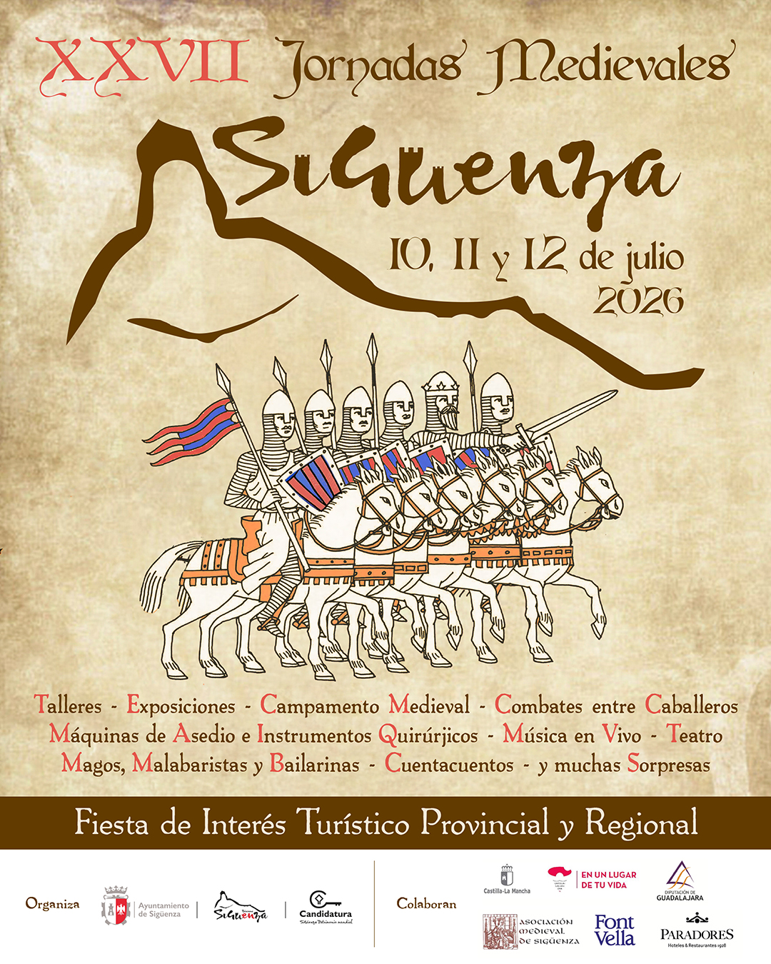 Medieval de Sigüenza 2026 (Guadalajara)
