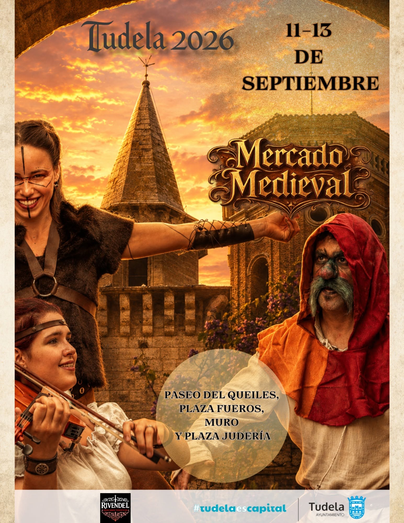 Mercado de las Tres Culturas de Tudela 2026 (Navarra)