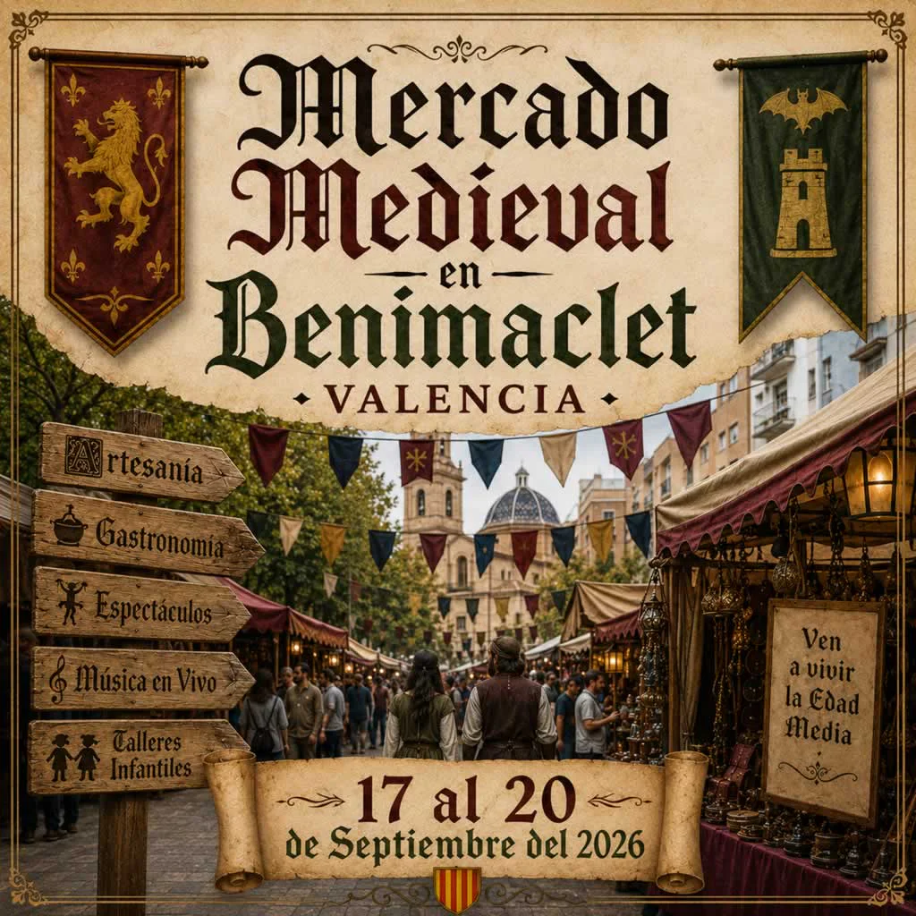 Mercado Medieval de Benimaclet (Valencia) 2026