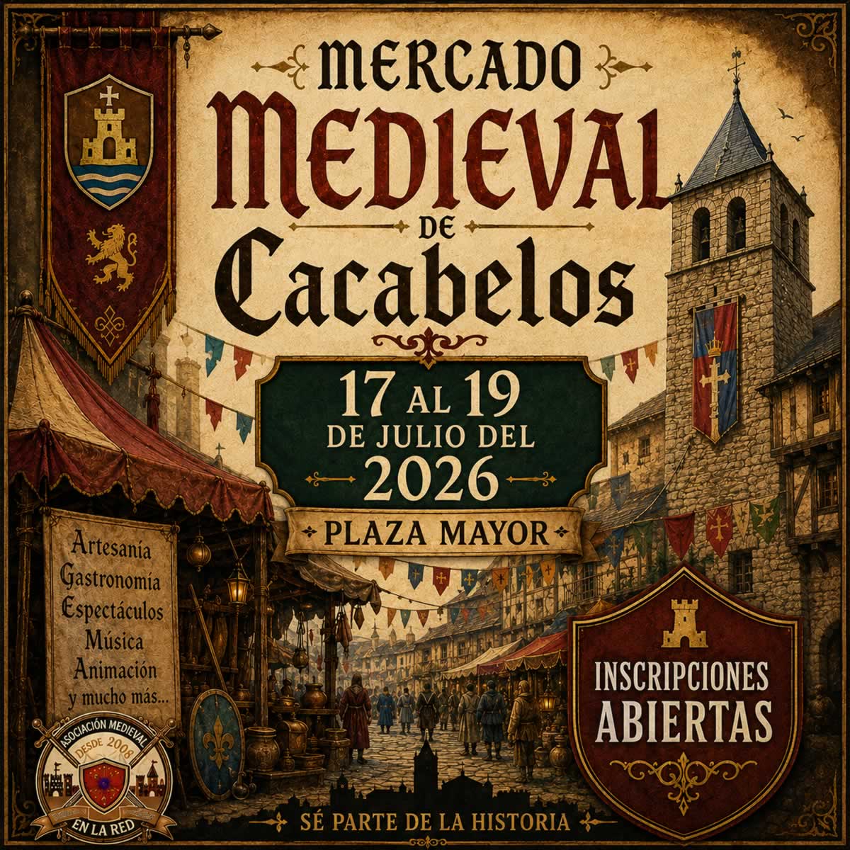Mercado Medieval de Cacabelos 2026 (León)