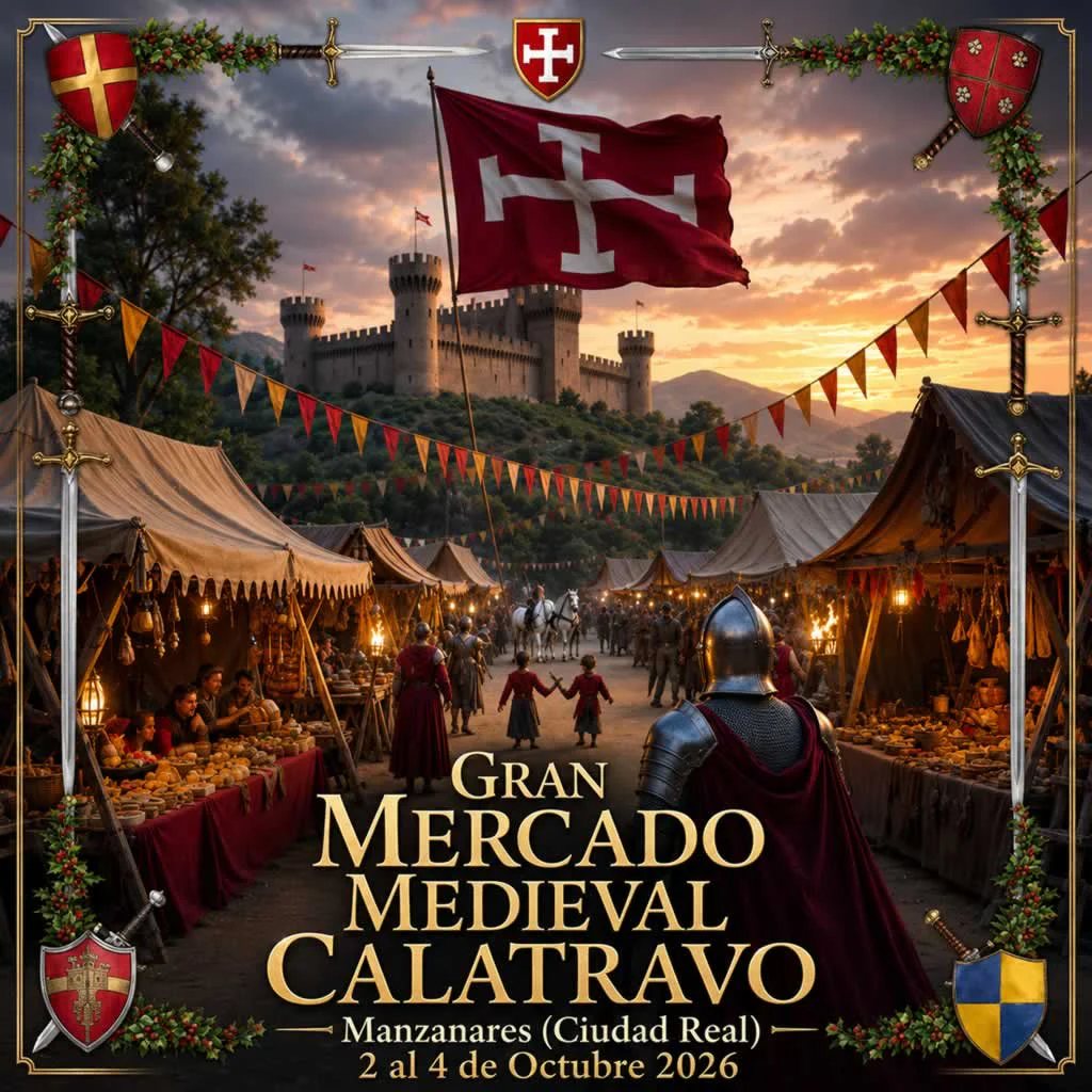 Gran Mercado Medieval Calatravo de Manzanares 2026 (Ciudad Real)