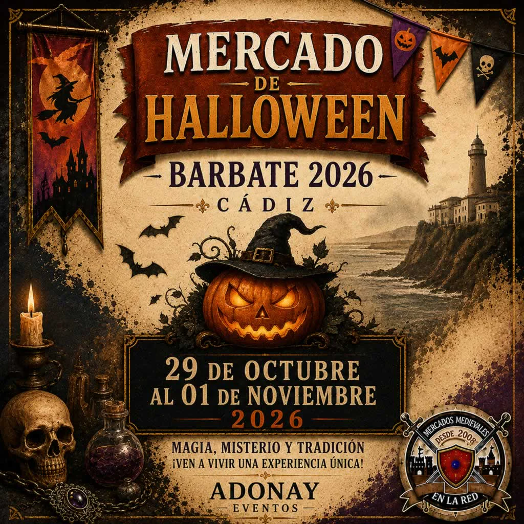 Mercado de Halloween en Barbate 2026 (Cádiz)