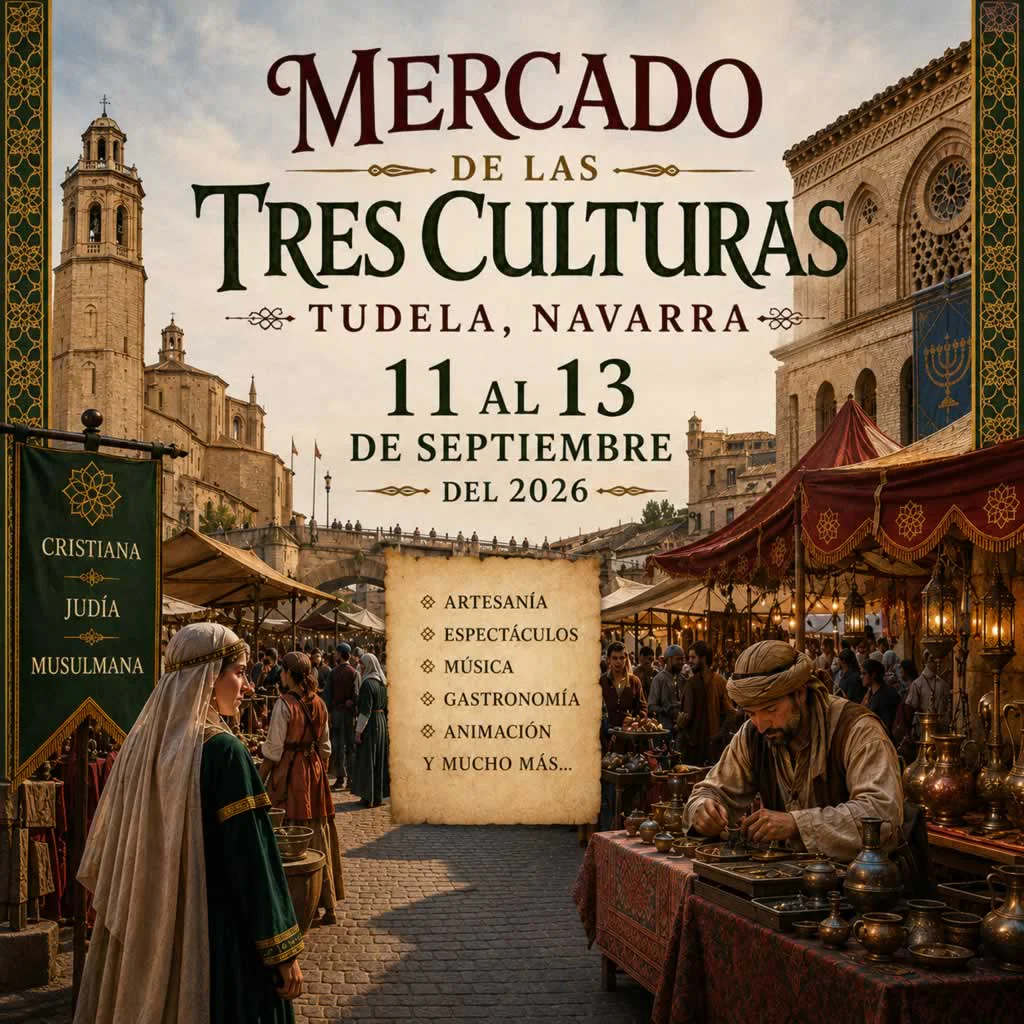 Mercado de las Tres Culturas de Tudela 2026 (Navarra)