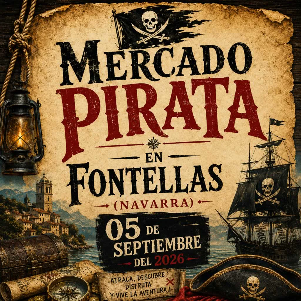Mercado Pirata de Fontellas (Navarra) 2026