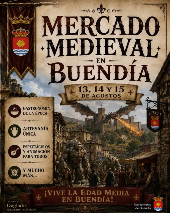 Mercado Medieval de Buendía 2026 (Cuenca)