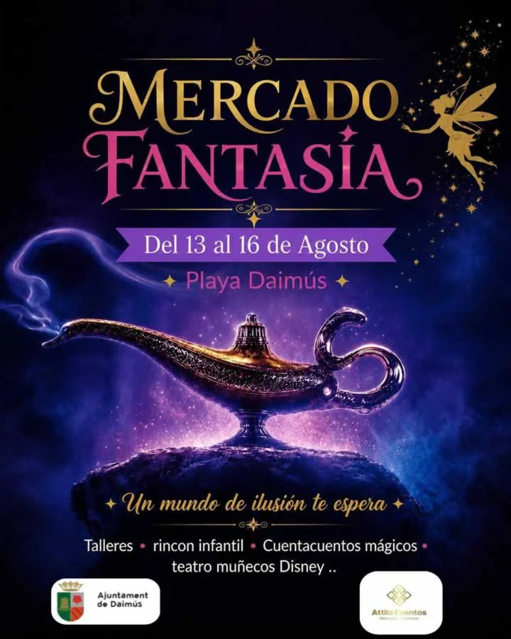 Mercado de Fantasía en Daimús (Valencia) 2026