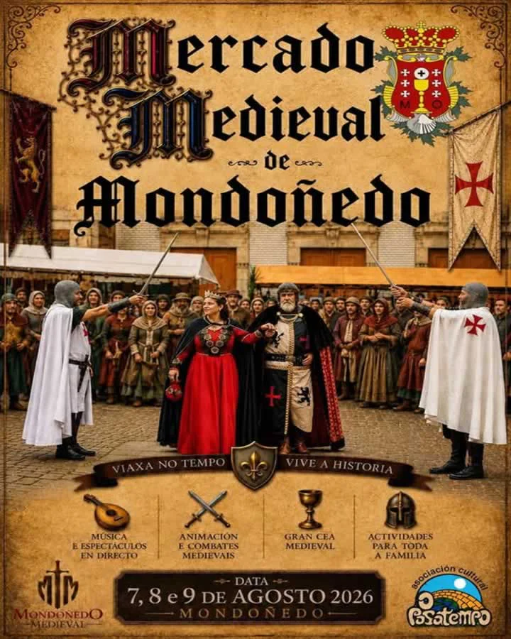 XXXIV Mercado Medieval de Mondoñedo (Lugo) 2026