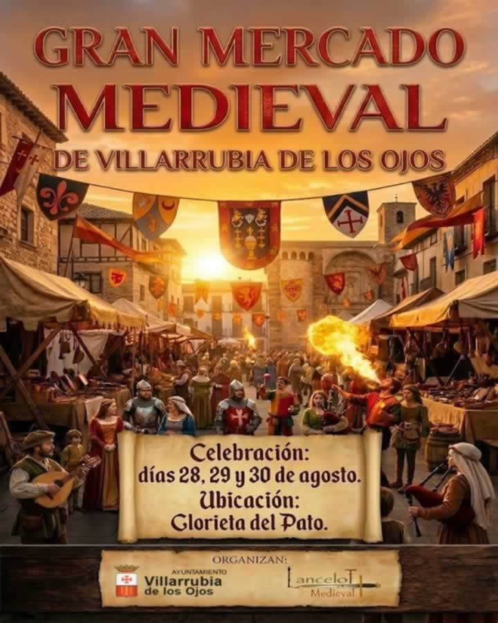 GRAN MERCADO MEDIEVAL DE VILLARRUBIA DE LOS OJOS 2026 (CIUDAD REAL)