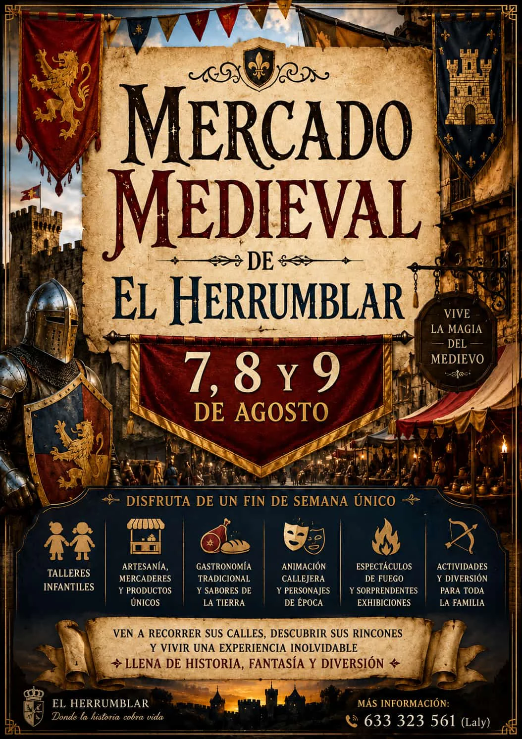 Mercado Medieval de El Herrumblar 2026 (Cuenca)