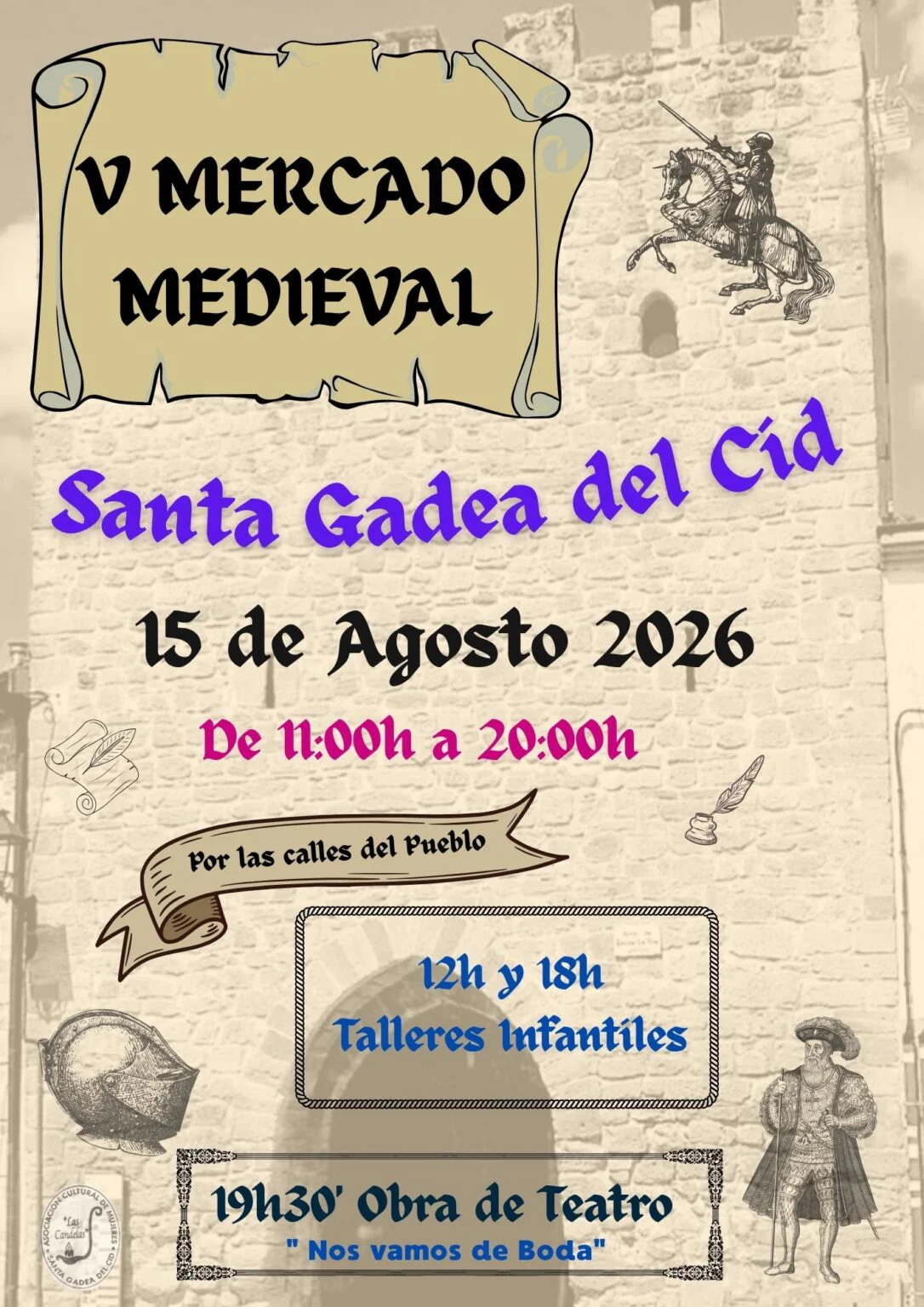 Mercado Medieval de Santa Gadea del Cid 2026 (Burgos)