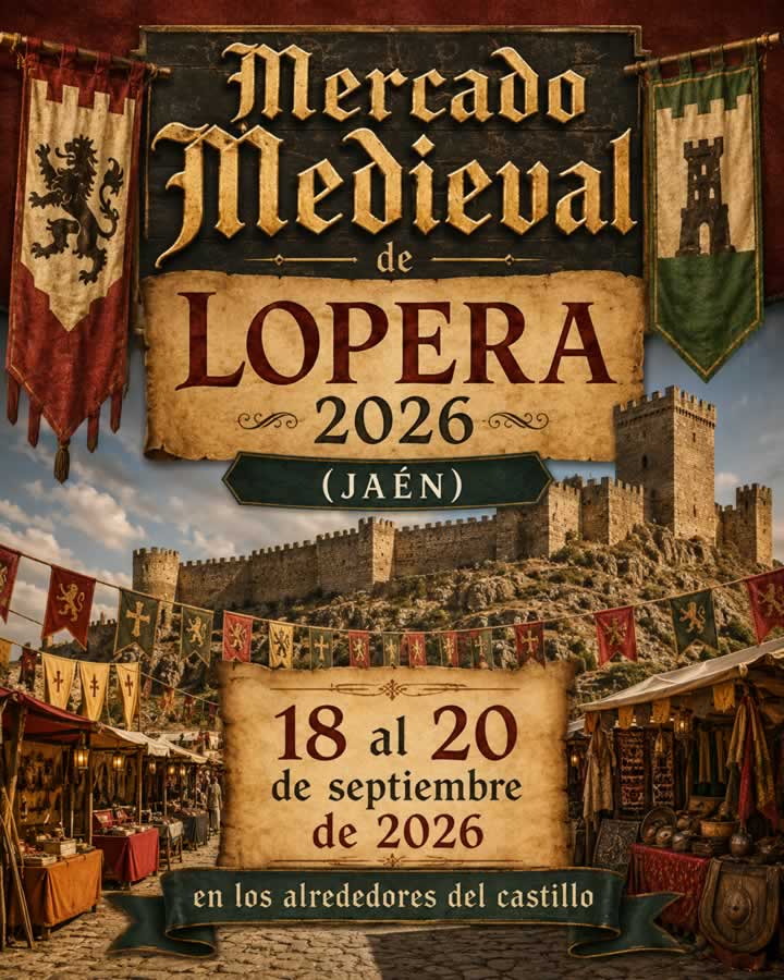 Mercado Medieval de Lopera 2026 (Jaén)