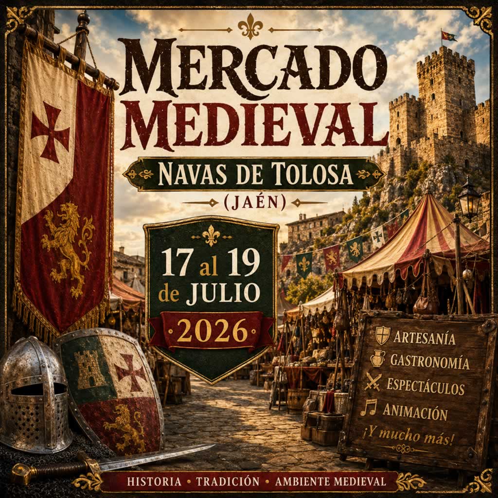 Mercado Medieval en Navas de Tolosa (Jaén) 2026