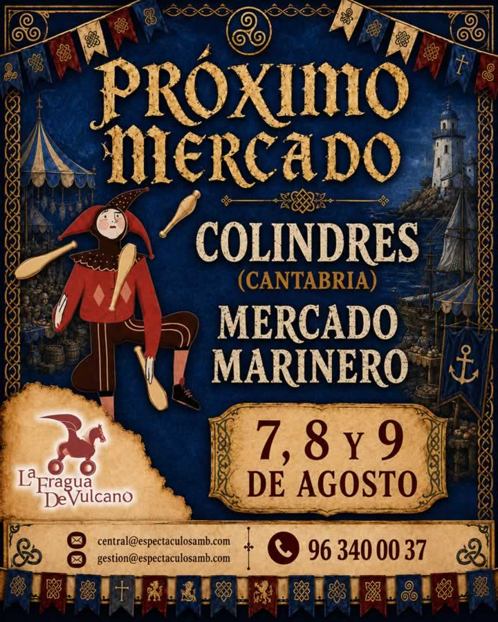 Mercado Marinero de Colindres 2026 (Cantabria)