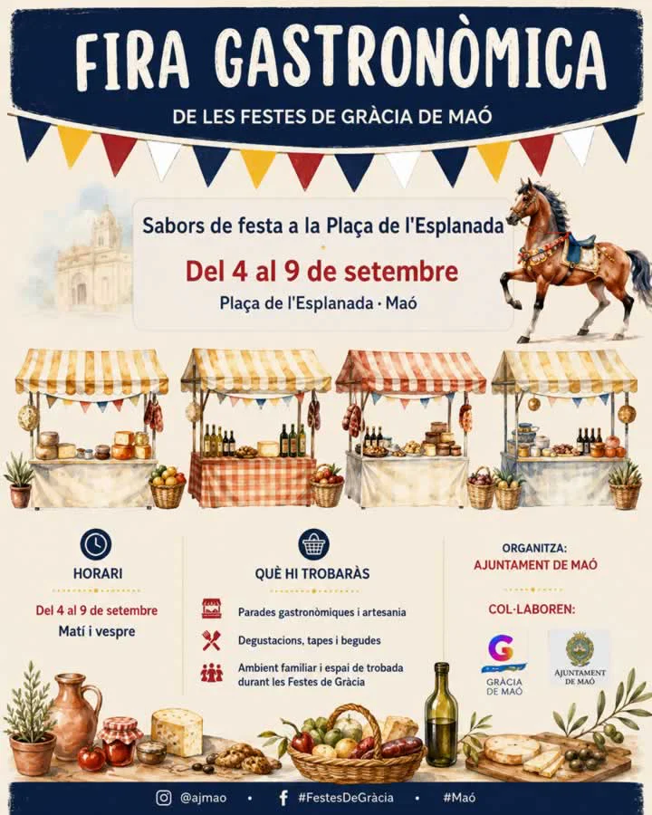 Feria Gastronómica Maó 2026 (Baleares)